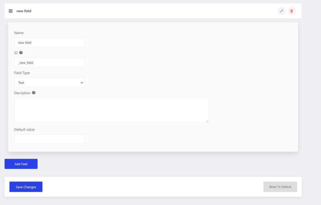 Field Editor – Autohub Documentation